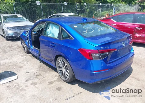2023 Honda Civic Touring z USA, uszkodzony, nr VIN 2HGFE1F90PH307537